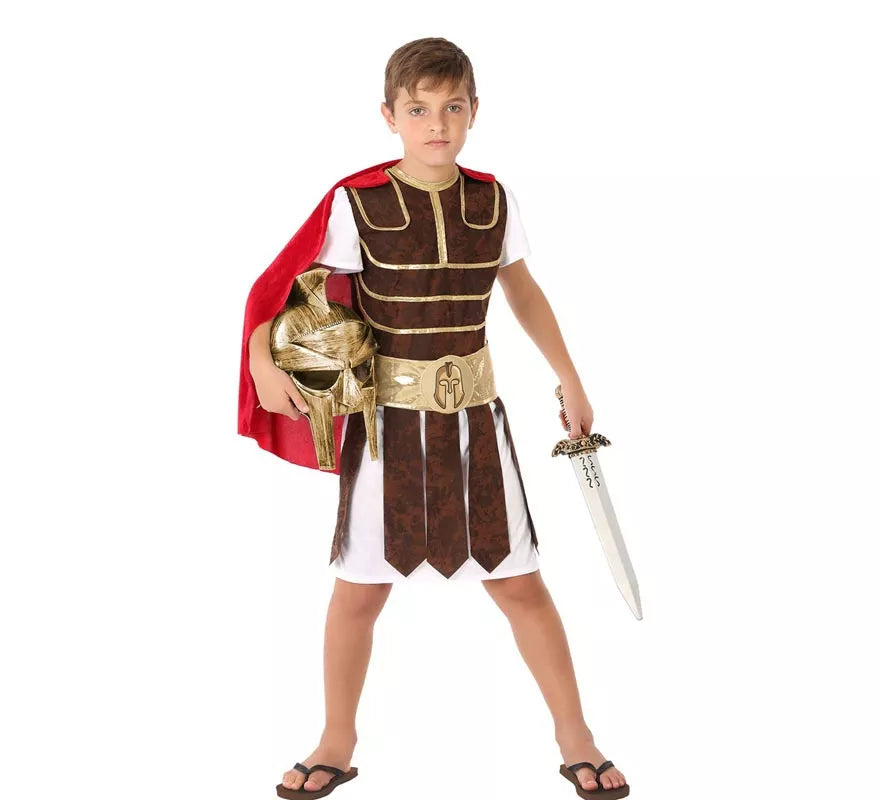 Translation missing: fr.Disfraz de Gladiador con capa para niño