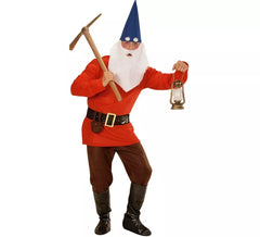 Costume de Gnome rouge avec ceinture pour homme