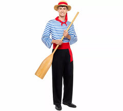 Costume de gondolier vénitien pour homme