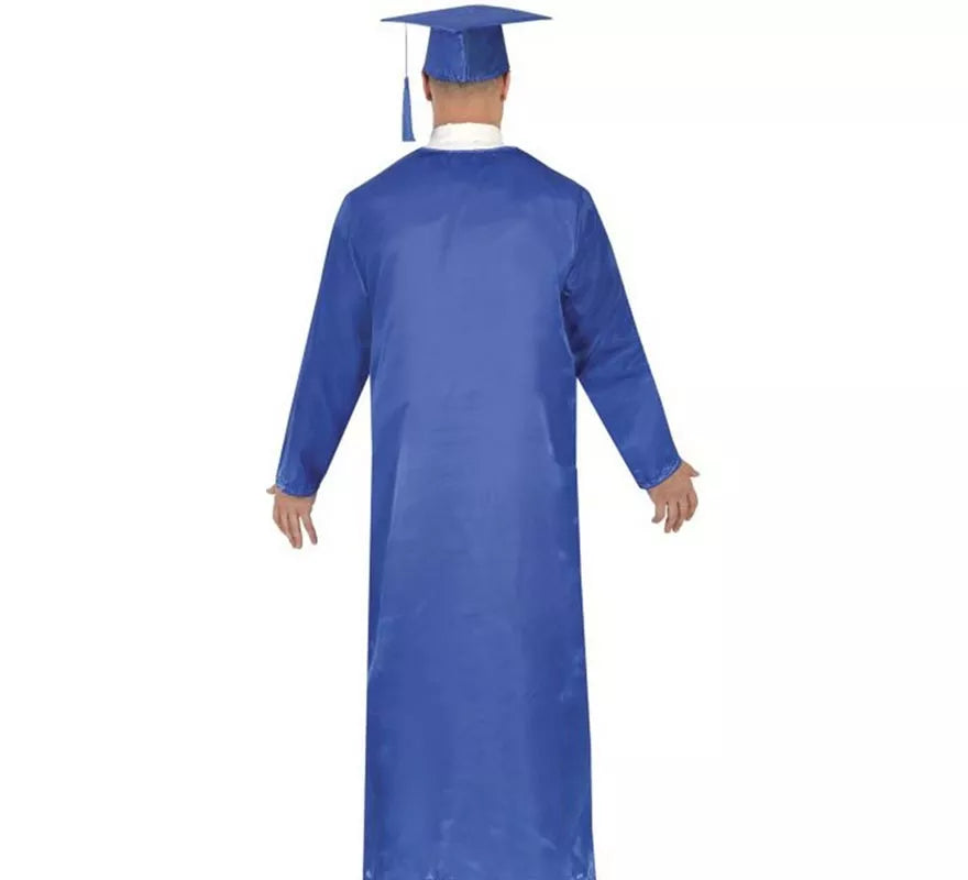 Translation missing: fr.Disfraz de Graduado azul adulto