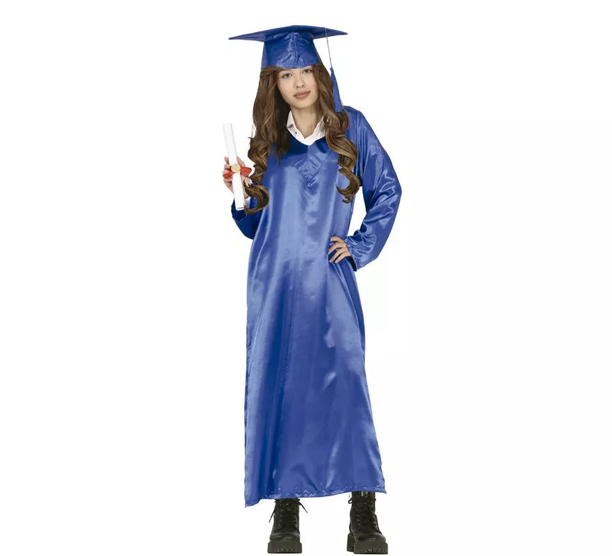 Translation missing: fr.Disfraz de Graduado azul para adolescentes