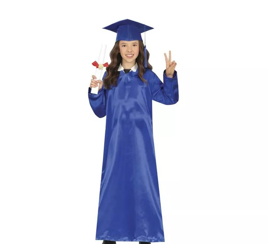 Translation missing: fr.Disfraz de Graduado azul para niños