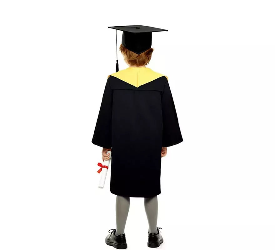 Translation missing: fr.Disfraz de Graduado dorado para niños