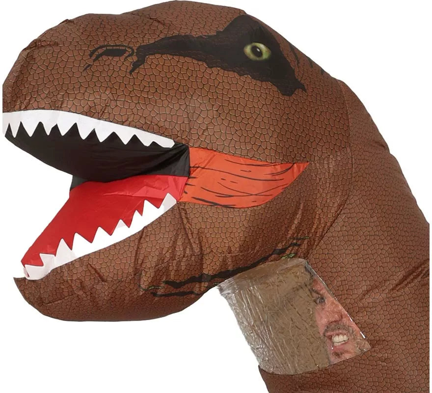Translation missing: fr.Disfraz de Gran Dinosaurio Hinchable para adulto