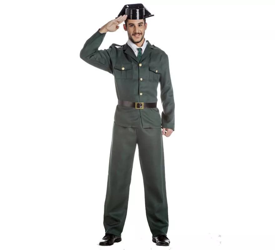Translation missing: fr.Disfraz de Guardia Civil para hombre