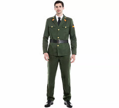 Déguisement garde civil vert homme