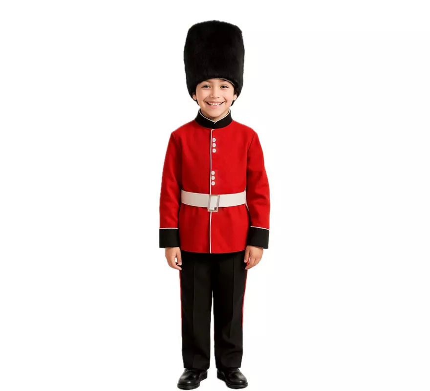 Disfraz de Guardia Inglés para niño