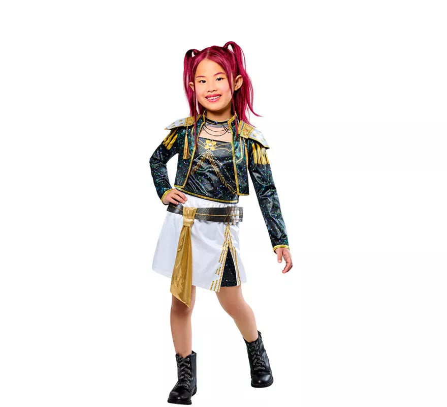 Translation missing: fr.Disfraz de Guerrera K-Pop Mira Golden para niña