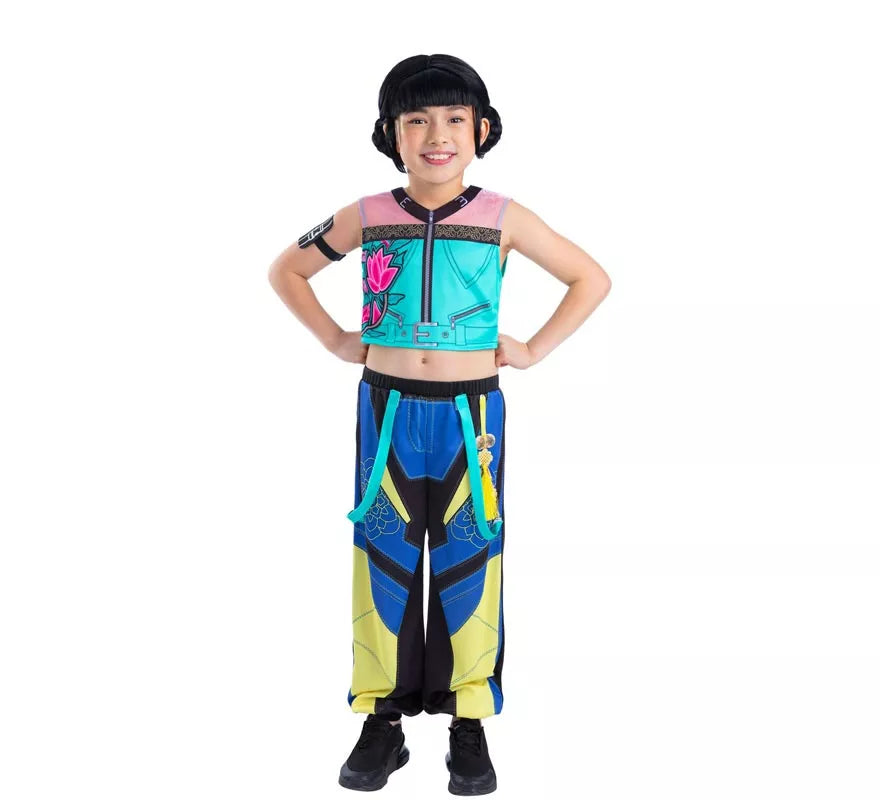 Translation missing: fr.Disfraz de Guerrera K-Pop Zoey Classic para niña