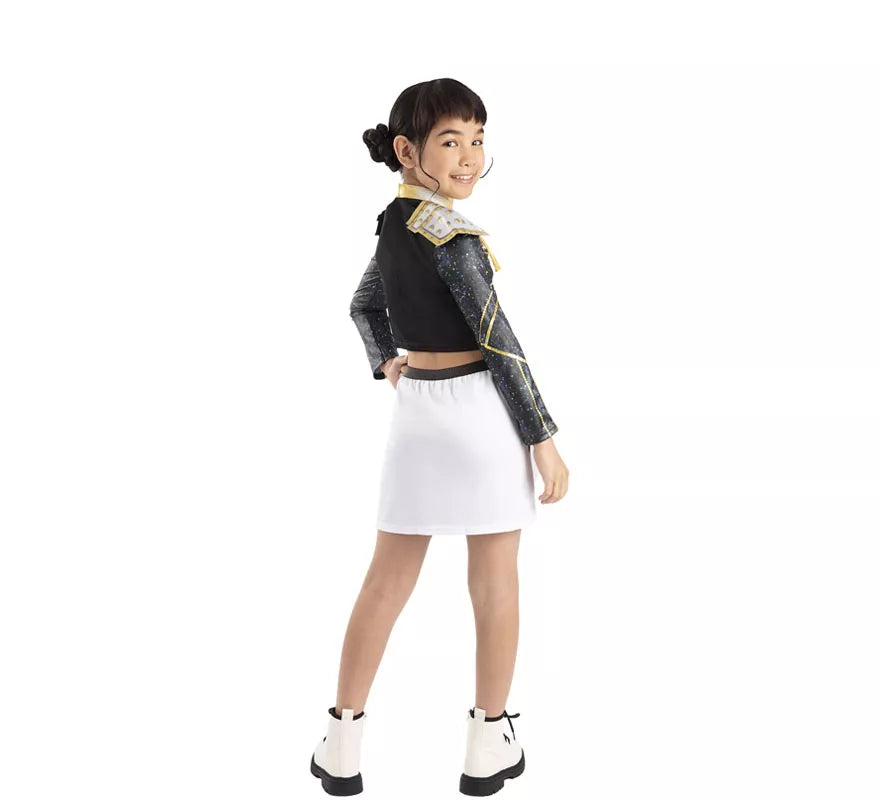 Translation missing: fr.Disfraz de Guerrera K-Pop Zoey Golden para niña