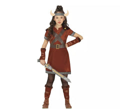 Déguisement de guerrier viking nordique fille