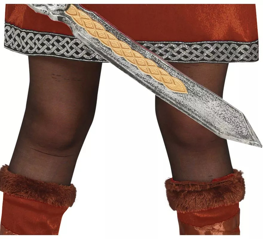 Translation missing: fr.Disfraz de Guerrera Nórdica Vikinga para niña