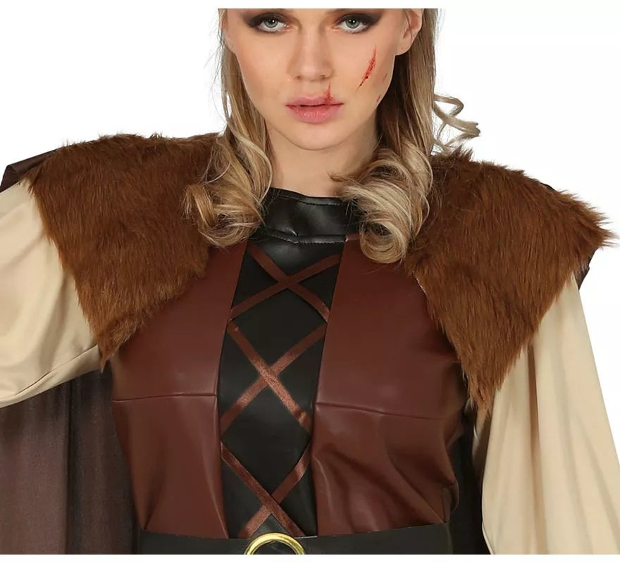 Translation missing: fr.Disfraz de Guerrera Vikinga para mujer