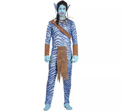 Déguisement de Guerrier Bleu pour homme