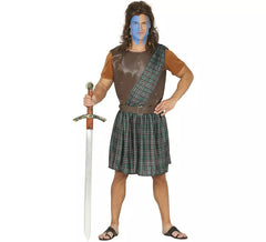Déguisement de Guerrier Écossais Braveheart pour adulte