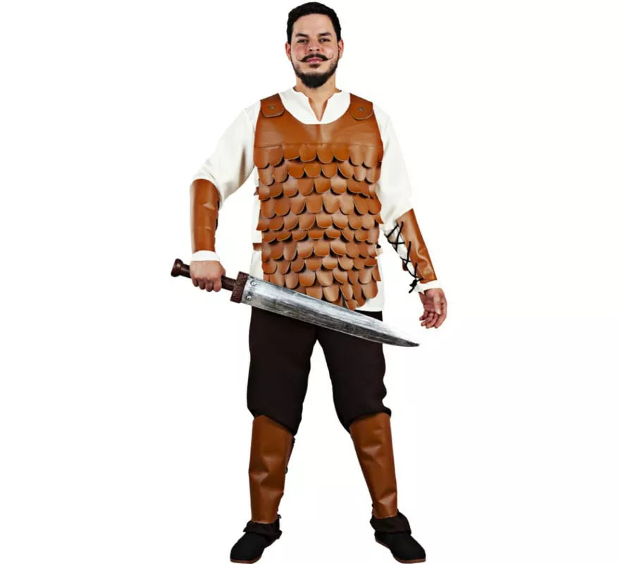 Translation missing: fr.Disfraz de Guerrero Medieval con armadura para hombre