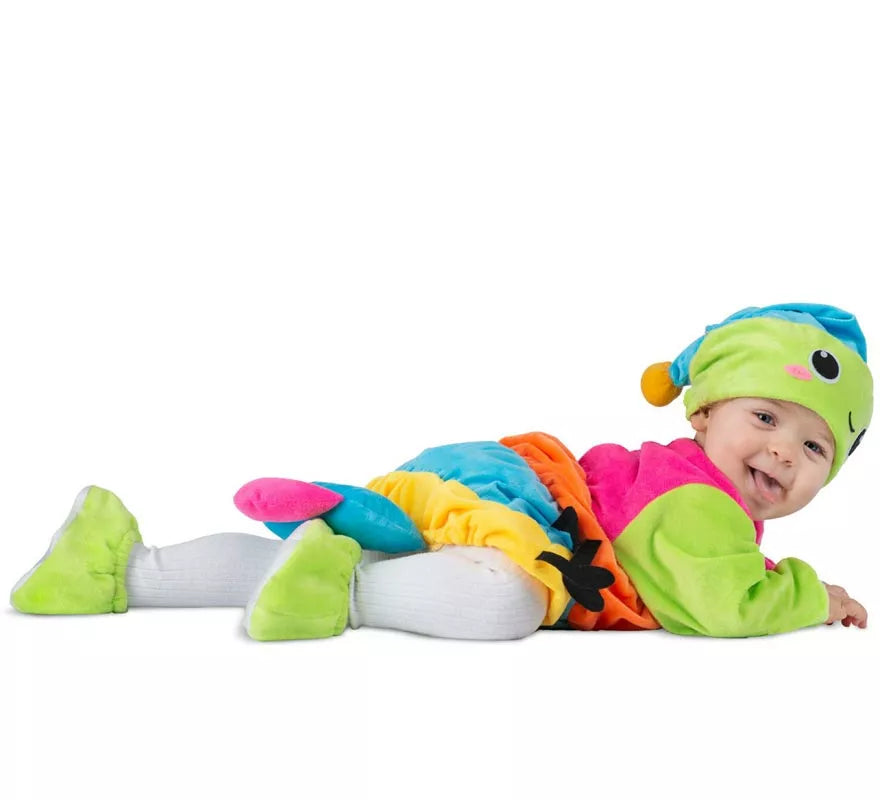 Translation missing: fr.Disfraz de Gusanito con gorro luminoso para bebé y niños