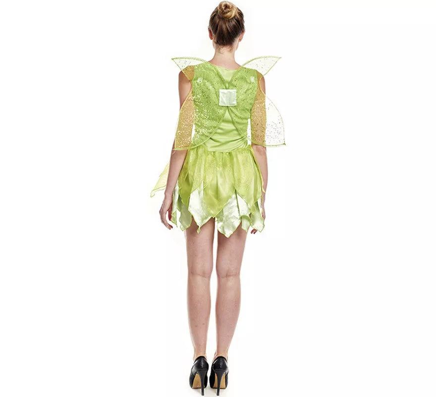 Translation missing: fr.Disfraz de Hada Floral Verde para mujer
