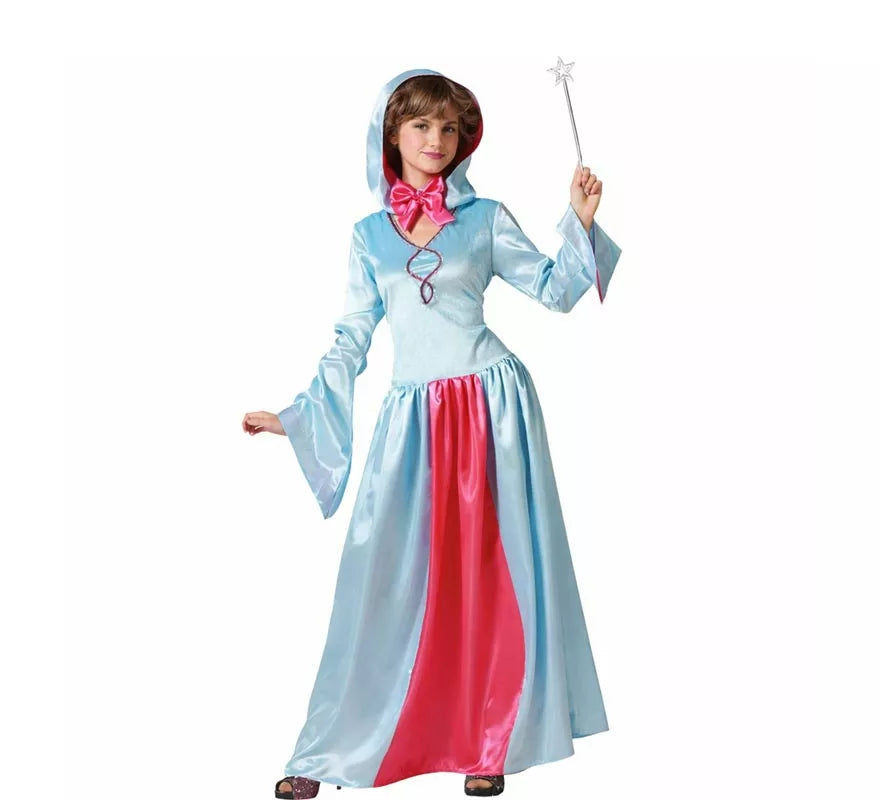 Translation missing: fr.Disfraz de Hada Madrina azul para mujer