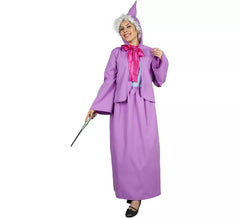 Costume de Cendrillon, la fée marraine, lilas pour femme