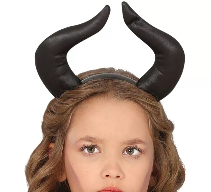 Disfraz de Hada Malvada púrpura para niña