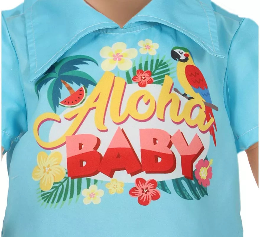 Disfraz de Hawaiano Tropical para niño y bebé
