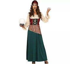 Déguisement Zingara moyenne sorcière femme
