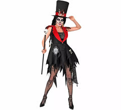 Costume de sorcier vaudou pour femme