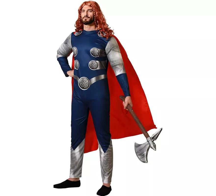 Translation missing: fr.Disfraz de Héroe de Cómic Dios del Trueno para hombre