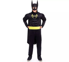Déguisement héros chauve-souris noire homme