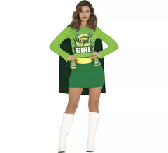 Déguisement Mojito Heroine avec cape femme
