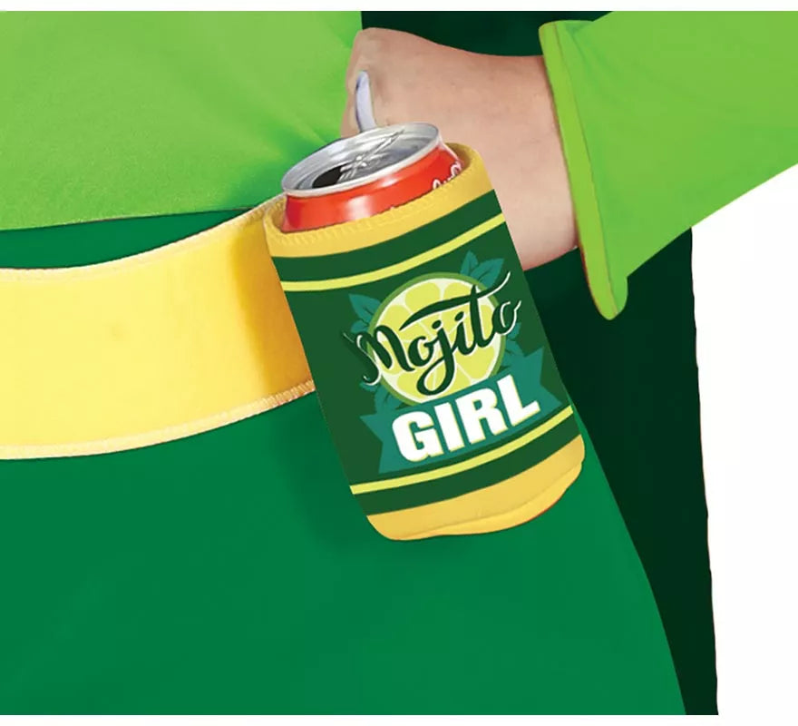 Translation missing: fr.Disfraz de Heroína Mojito con capa para mujer