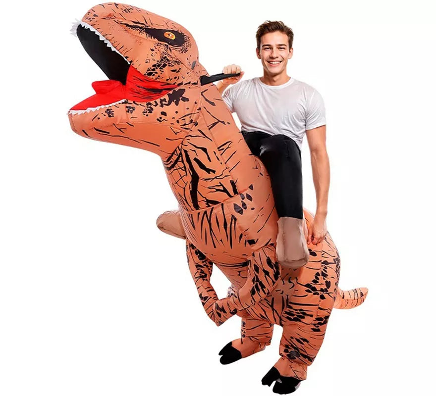 Translation missing: fr.Disfraz de Hinchable Dino para adulto