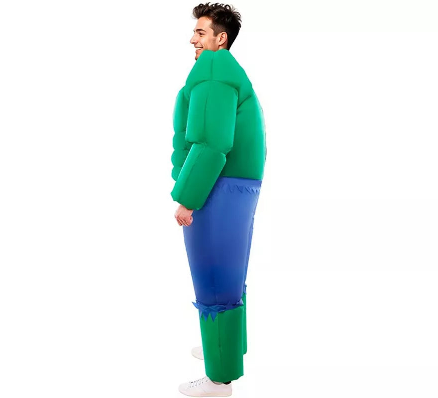 Translation missing: fr.Disfraz de Hinchable Gigante Verde para adulto