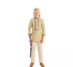 Costume indien Bollywood avec turban pour garçon
