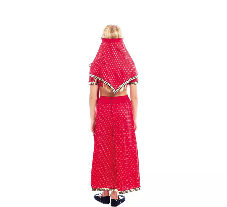 Disfraz de Hindú Bollywood Fucsia para niña