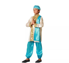 Déguisement hindou exotique bleu garçon