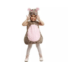 Déguisement de Petit Hippopotame Peluche pour fille