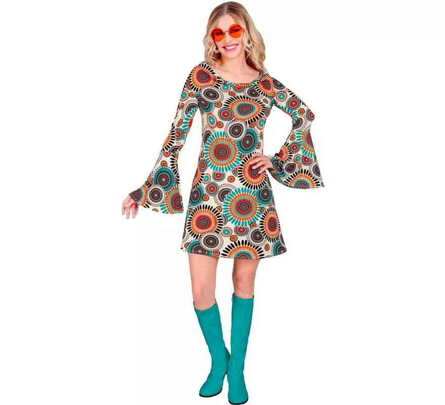 Translation missing: fr.Disfraz de Hippie años 60 Vintage para mujer