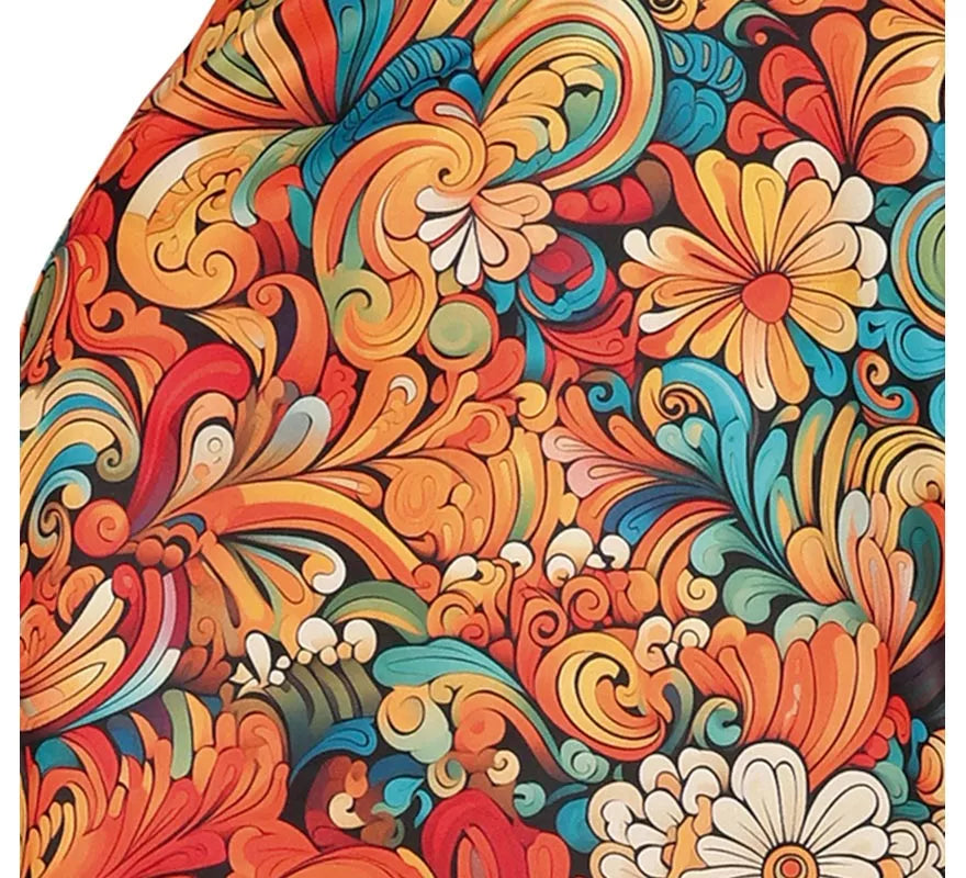 Translation missing: fr.Disfraz de Hippie Años 70 floral para mujer