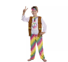 Déguisement de Hippie Arc-en-Ciel pour enfant