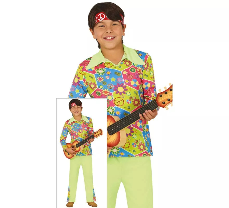 Translation missing: fr.Disfraz de Hippie Boy para Niños