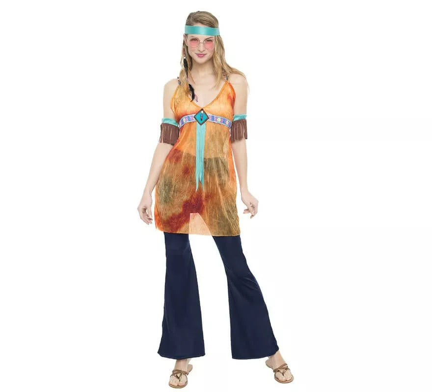Translation missing: fr.Disfraz de Hippie California para mujer