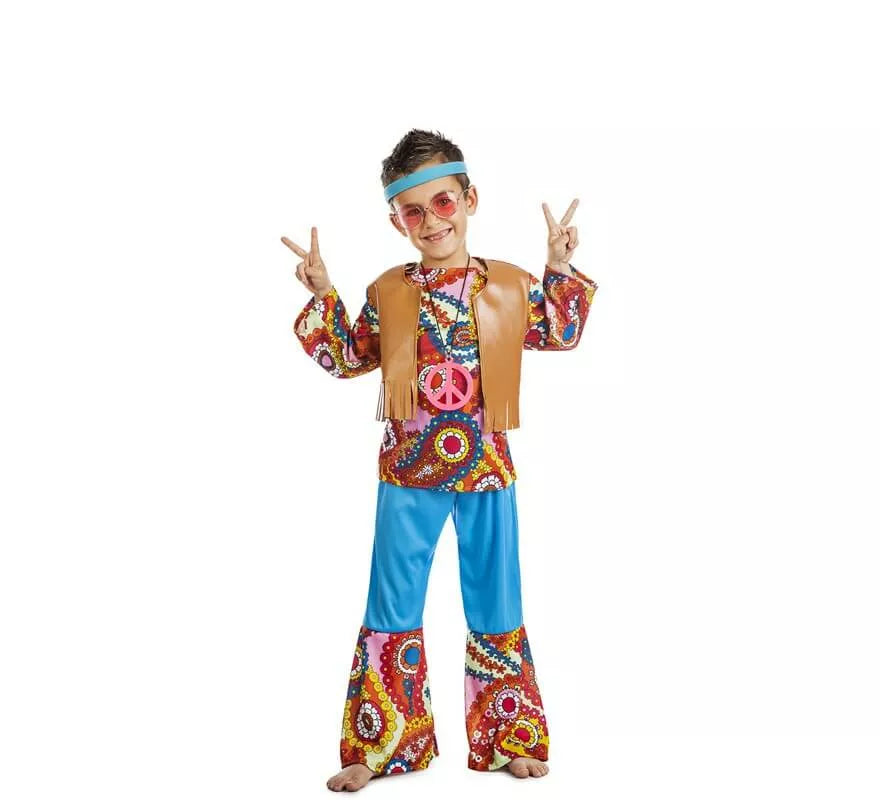Translation missing: fr.Disfraz de Hippie Chaleco para niño