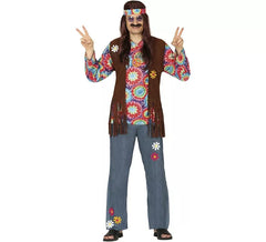 Déguisement Hippie avec Fleurs pour Homme