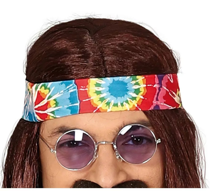 Translation missing: fr.Disfraz de Hippie con Flores para hombre