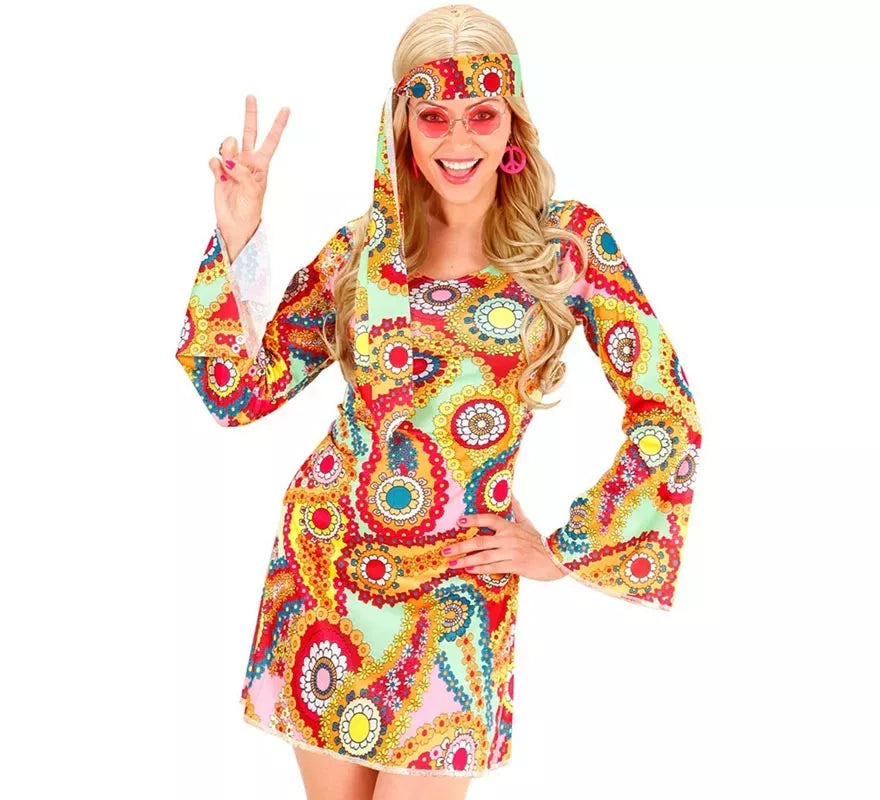 Translation missing: fr.Disfraz de Hippie coqueta para mujer