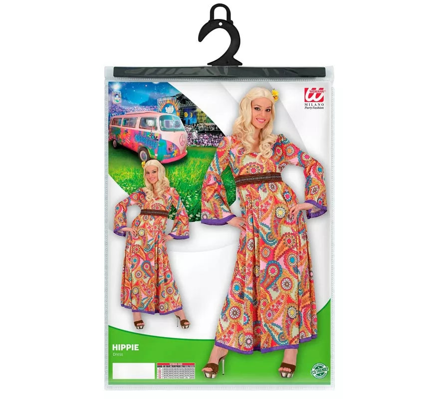 Translation missing: fr.Disfraz de Hippie figuras con cinturón para mujer