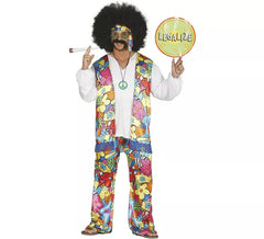 Déguisement Hippie fleuri pour homme