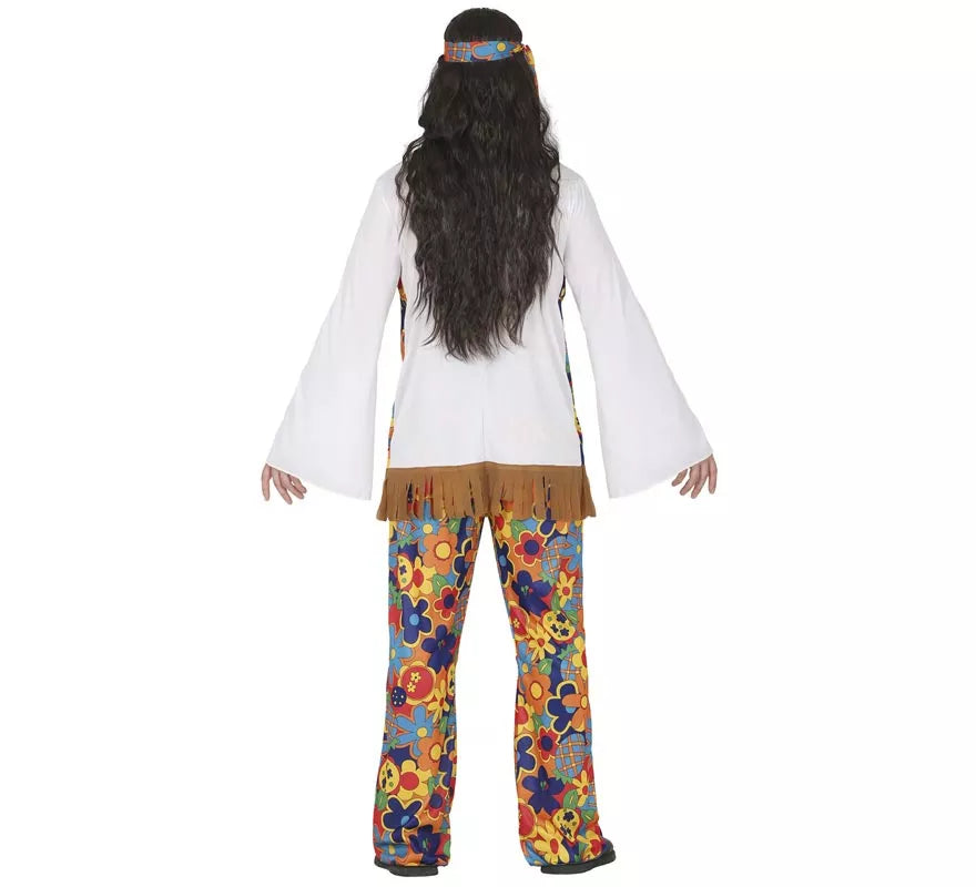 Translation missing: fr.Disfraz de Hippie Flower para hombre